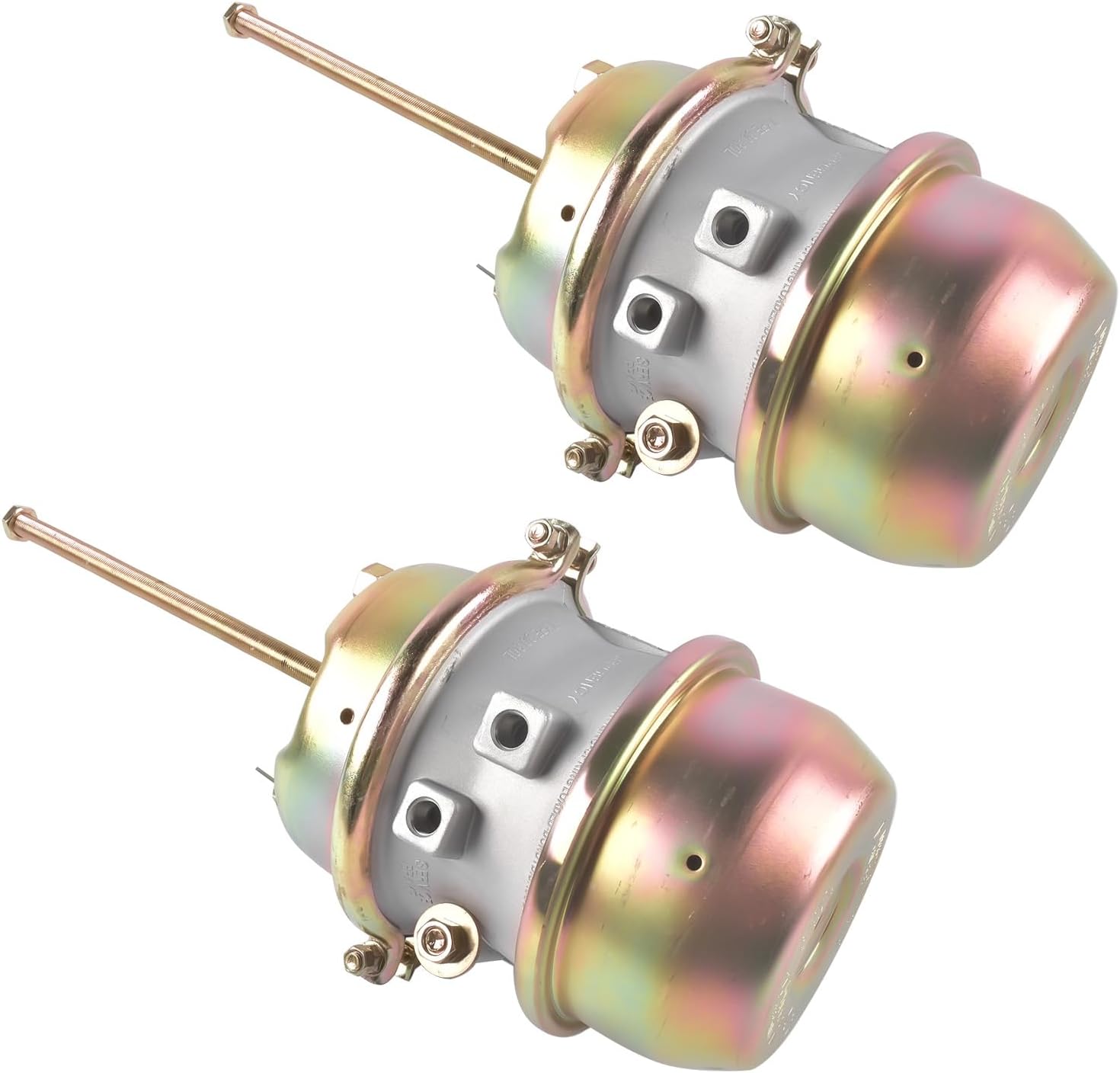 2-Pack Type 30/30 Air Brake Chamber 3" Long Stroke 3030 Replacement for Semi Truck Trailer TR3030CLS Bendix NT3030ELS80 NT3030ELS99 Haldex GC3030L LC3030L GC3030LR