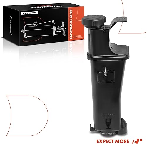 Miniatura 8 de A-Premium Tanque de depósito de recuperación de desbordamiento de refrigerante del motor con tapa y sensor Compatible con BMW E46 318i Base1998