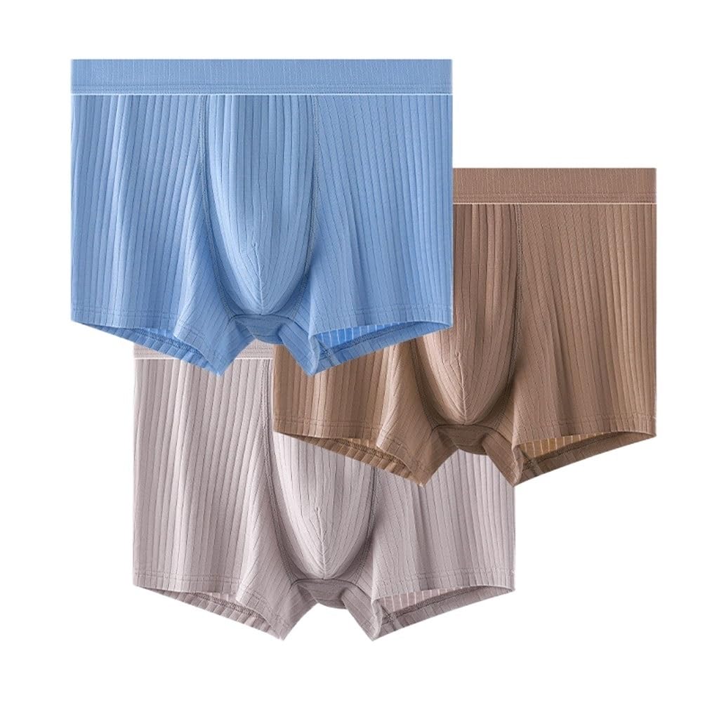 Sous-vêtements pour hommes en taille 3XL : boxers confortables et respirants