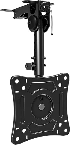MOUNTUP Folding Under Cabinet TV Mount, VESA 75x75mm & 100x100mm