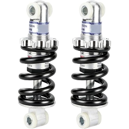 2pcs Shock DamperRear, 125mm 750LBS Rear Spring Assist Shock Absorber, Adjustable Universal Suspension Spring Shocks for Electric Bike,Mini Motorcycle,Dirt Bike,ATV Go Kart Scooter 49cc