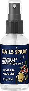Quick-Dry Nail & Cuticle Moisturizing Spray – Lightweight Nail Spray for Fast Drying, Non-Greasy Hydration for Dry Nails & Hands – Travel-Friendly Nail Dryer Mist – 30ml (1)