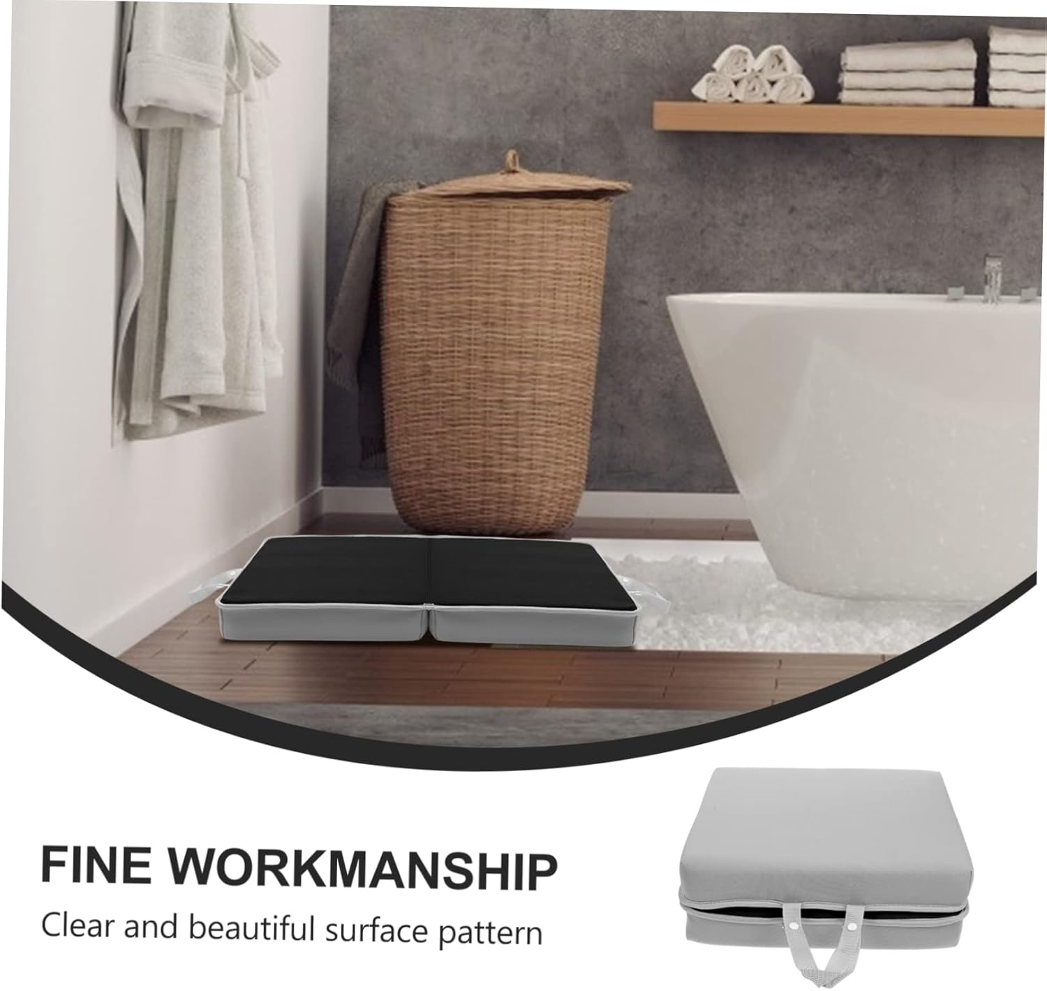 KICHOUSE Foldable Kneeling Mat Mats Thrust Rack Dumbbell Strengthener Yoga Mat Thick Pad Sleeping Mat Workout Kit