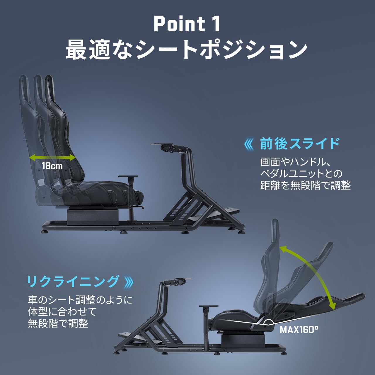 サンワダイレクト レーシングコックピット モニターアームセット品 前後無段階調整 楽天市場】【スーパーSALE限定！最大800円OFFクーポン配布中