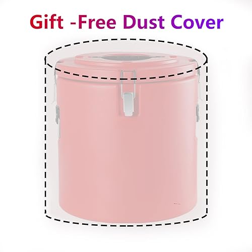 Miniatura 9 de Transportador de sopa aislado, portátil, comercial, caliente y caliente, calentador de alimentos, enfriador de barril de aislamiento grande, forro