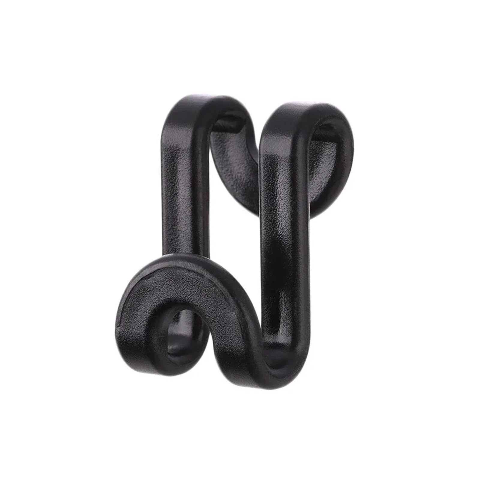 Hangers for Clothes Space Savers 260pcs Mini Hanger for Wardrobe Connector Hangers Save Space(Black)