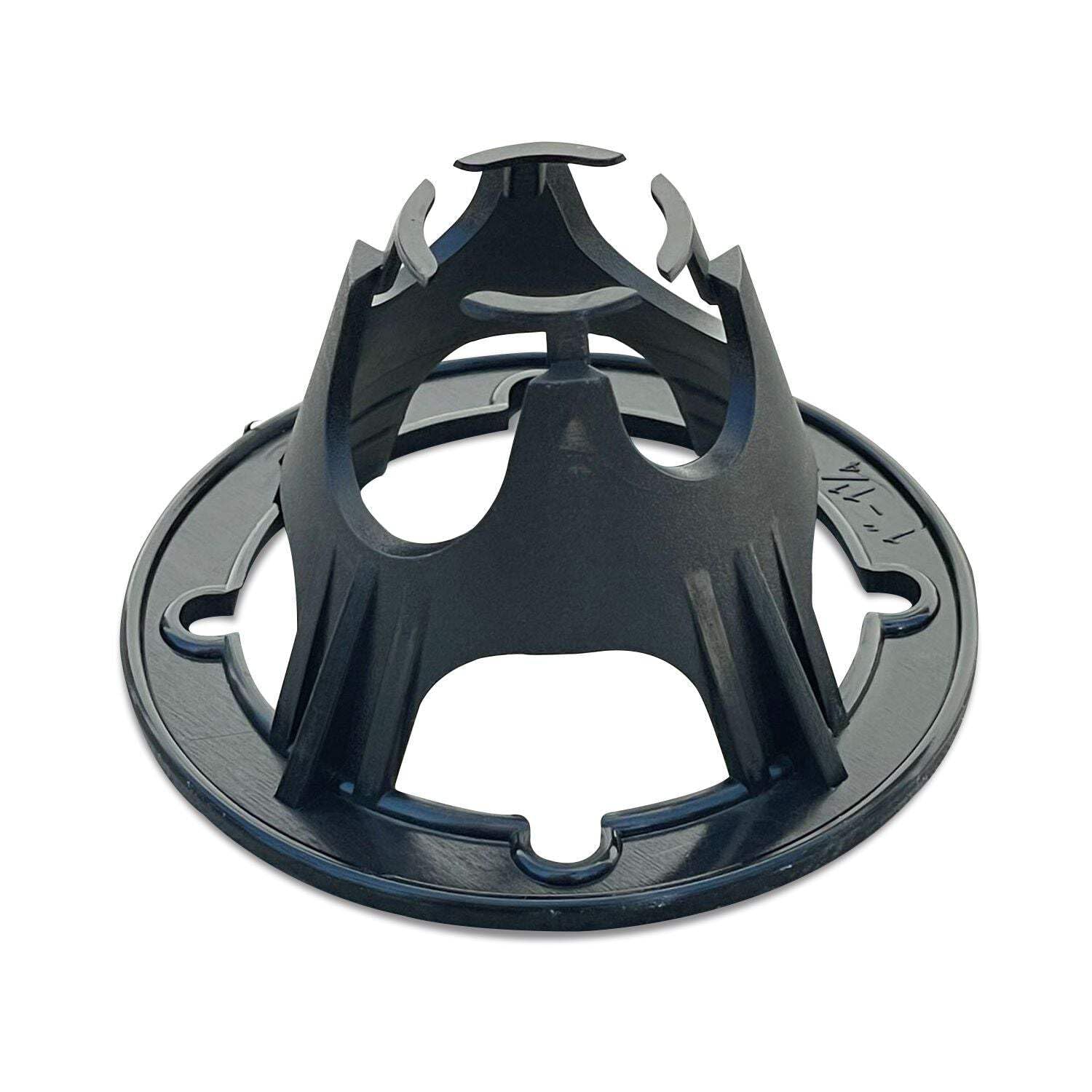 Plastic Rebar Chairs - Elevates Rebar 1" or 1 ¼" - Size Bar #3 to #5 (Black)