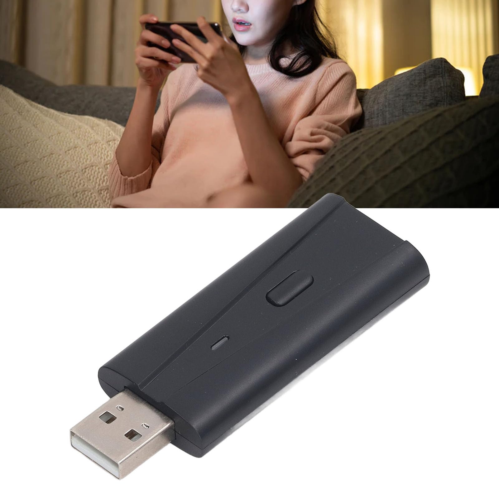 RiToEasysports USB Adapter, Provide Great Flexibility own Partner Games, Plug and Play with ABS Compatible PS5adapter (VX Adapter