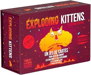 Édition Festive, par Exploding Kittens – Un jeu de Cartes Pour adultes ...