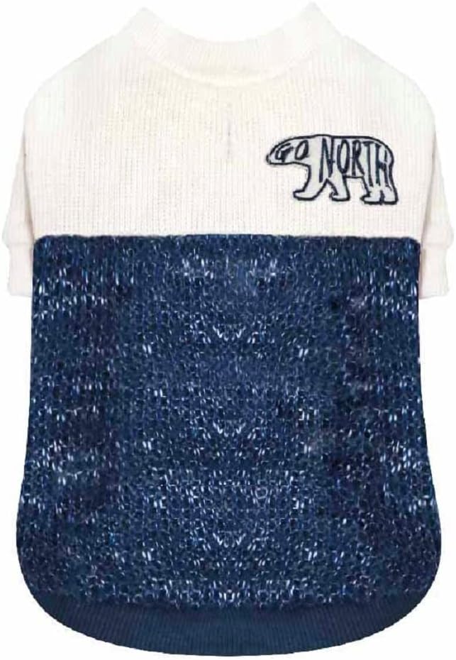 Croci Sweater for Dogs Winter Trail, Back Size 30 Cm, Adjustable and Lined, with Hole for Leash and Harness, Red Color