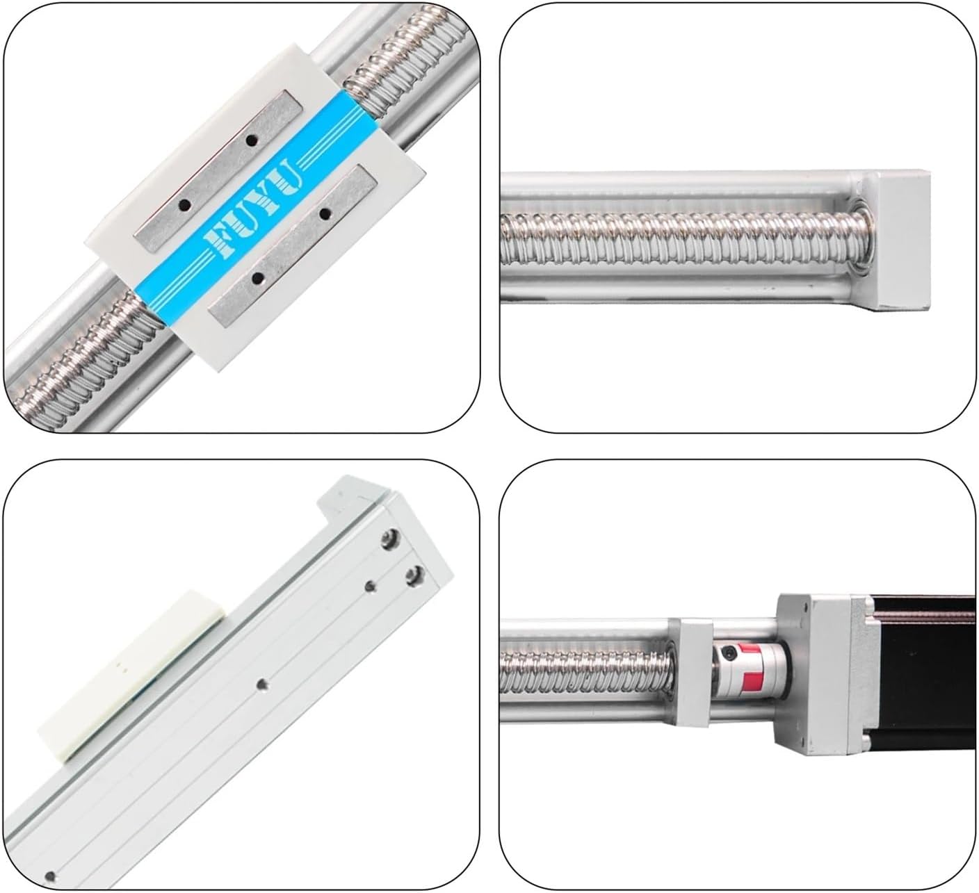 Linear Motion Rail Guide Ball Screw Actuator CNC kit XYZ Positioning Module(900mm)