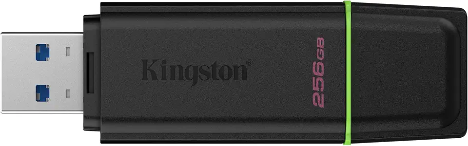 Kingston DataTraveler Exodia portátil USB 3.2 Gen 1 de 256 GB preto/verde