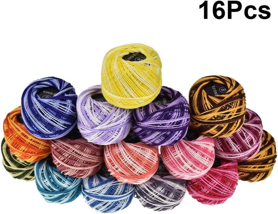 16 Color Embroidery Floss Cross Stitch Threads Cross Stitch Line Friendship Bracelets Floss Craft