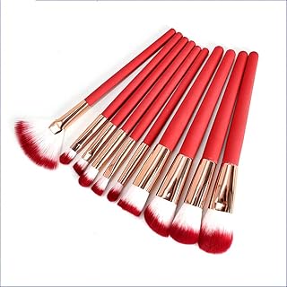 10 Pieces Of Color Changing Handle Makeup Bru...