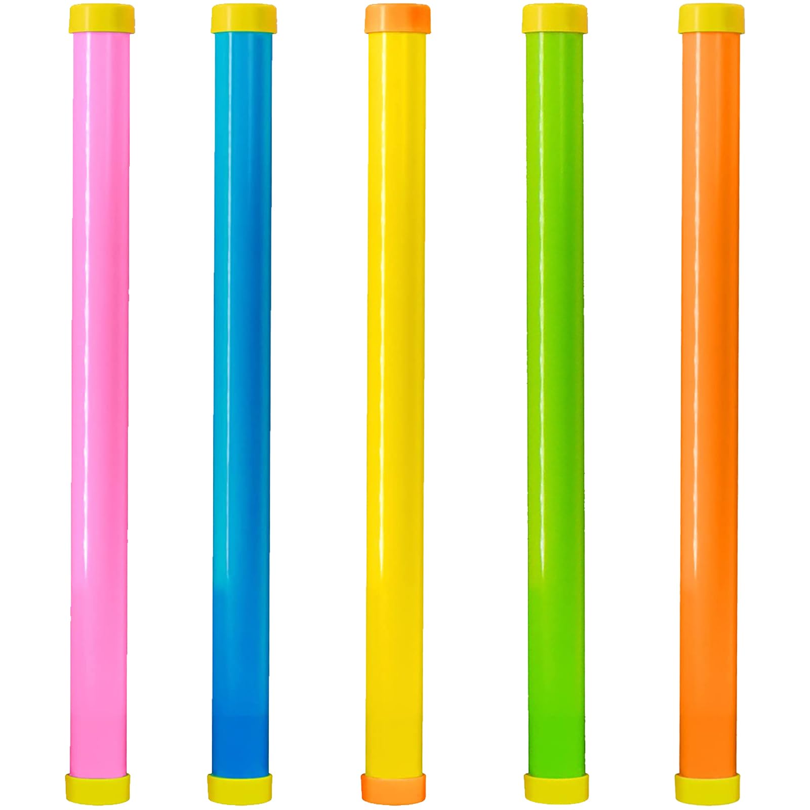 iwobi 5 Pcs Noise Stick,Sound Tubes Toys,Plastic Horn Toy,Groan Tube Noise Makers,Party Favors For Parent-Child Games,5 Colors