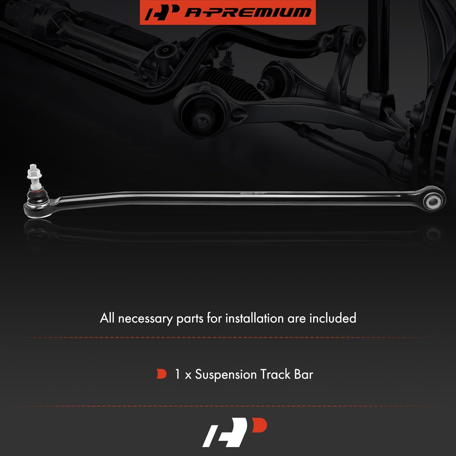 A-Premium Front Suspension Stabilizer Bar, Compatible with Ford F-250 Super Duty, F-350 Super Duty, 2017-2020, 4WD, Replace# HC3Z3B239B