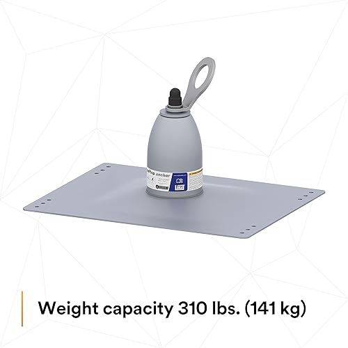 Miniatura 8 de 3M DBI-SALA 2100138 Anclaje de un solo punto para techos de costura vertical con anillo en D giratorio