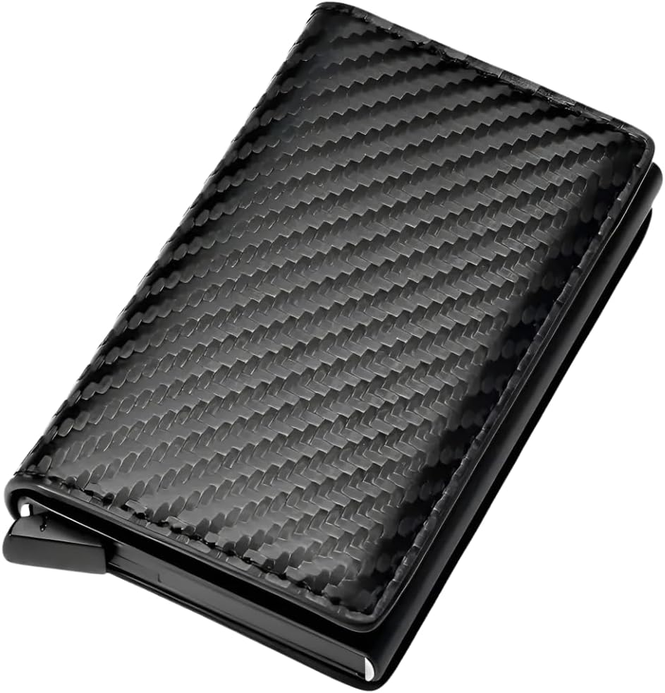 Carteira Masculina Proteção RFID Antifurto Slim Porta Cartões Notas