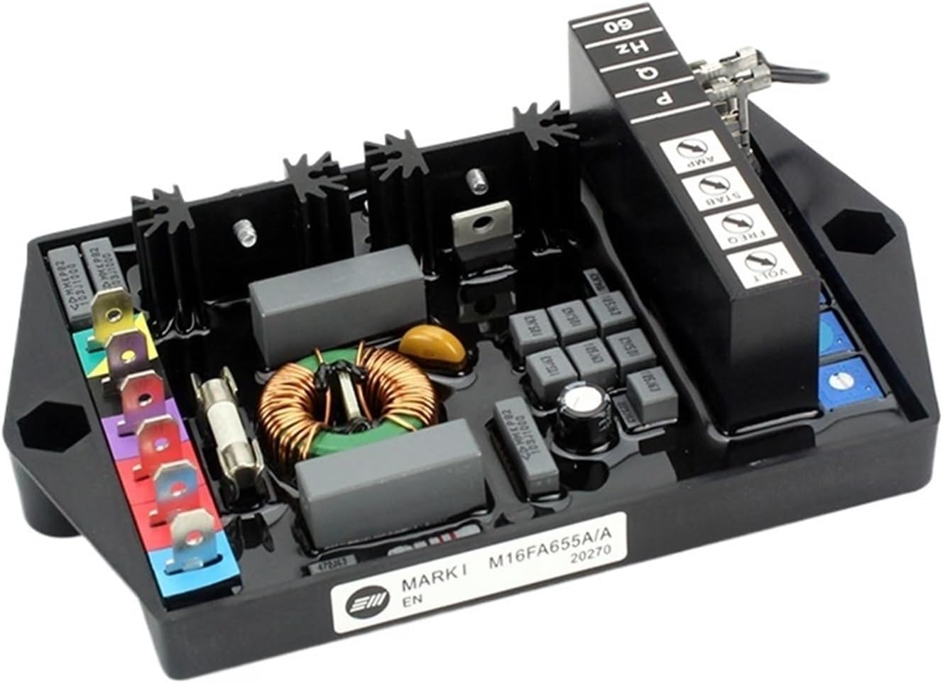 1pcs M16FA655A Automatic Voltage Regulator Generator Automatic Voltage Regulator Stabilizer