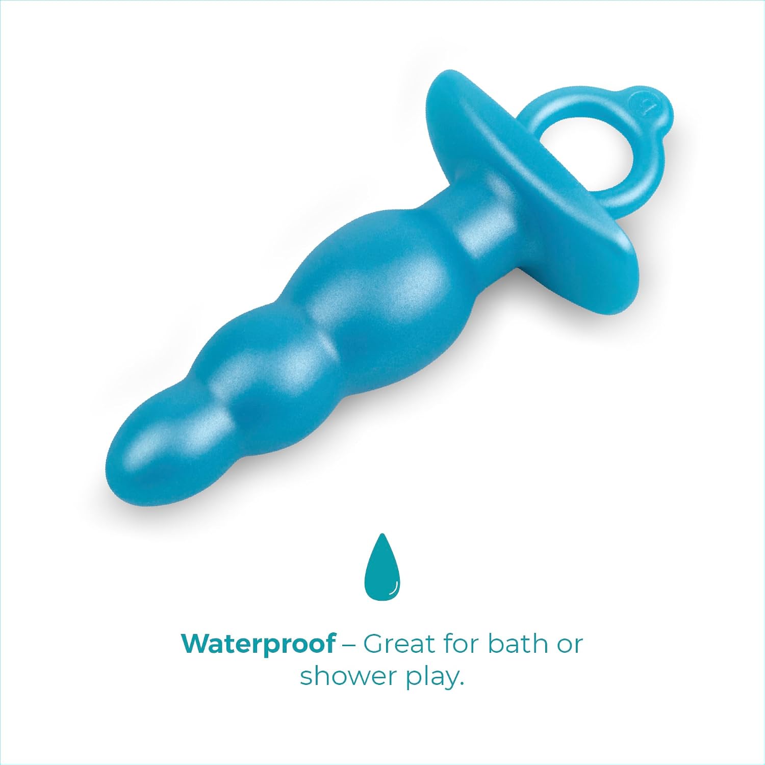 b-Vibe Butties Anal Plug - Prostate Tapered Silicone Butt, Sex Toys (Blue)