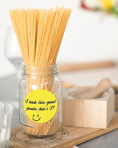 Miniatura 7 de iEager Etiquetas adhesivas térmicas circulares de 2 pulgadas, etiquetas térmicas directas redondas autoadhesivas, calcomanías térmicas en rollo