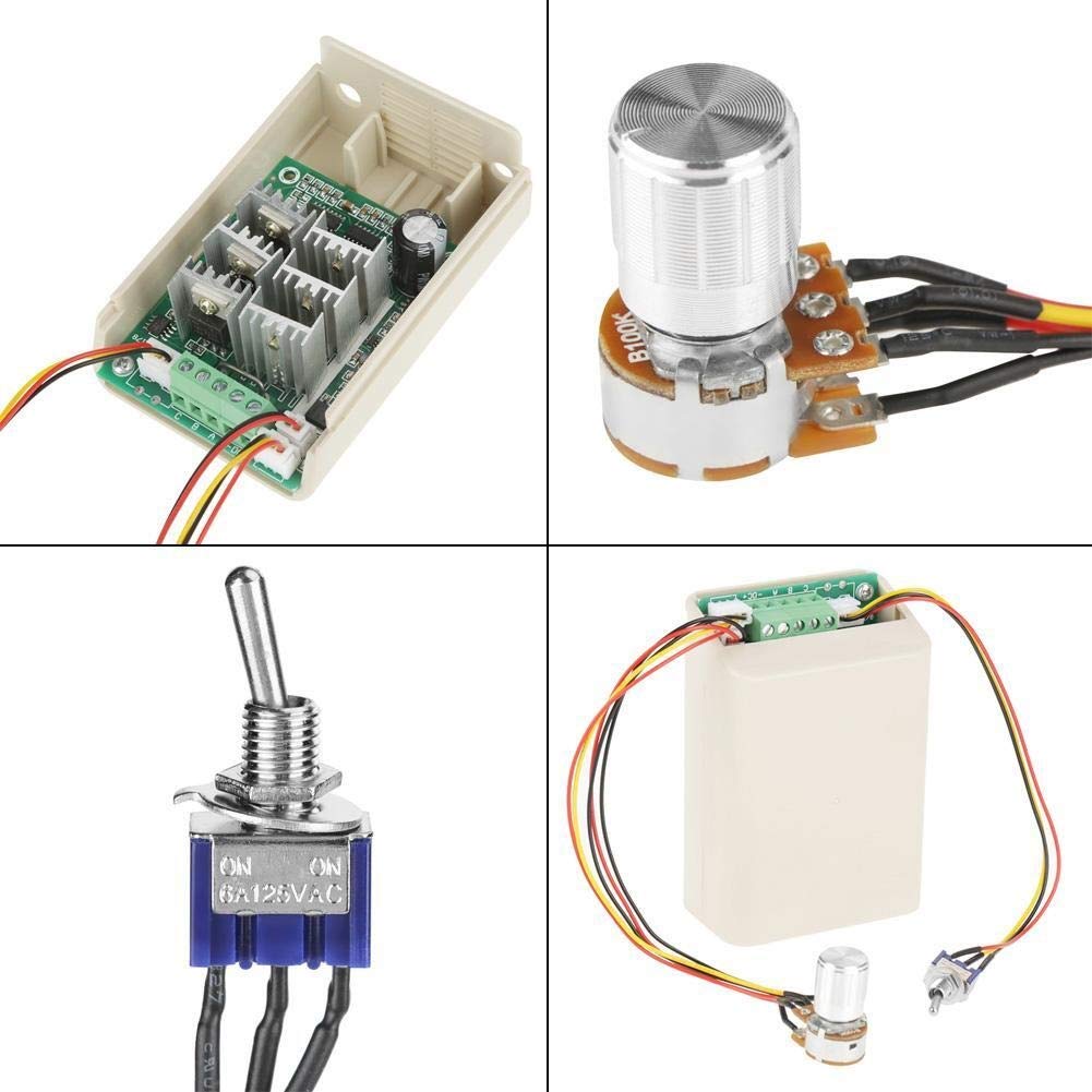 3-Phasen Brushless Motor Drehzahlregler DC5-36V 15A – Mit CW/CCW, Potentiometer & Schalter, Für Bürstenlose Motoren
