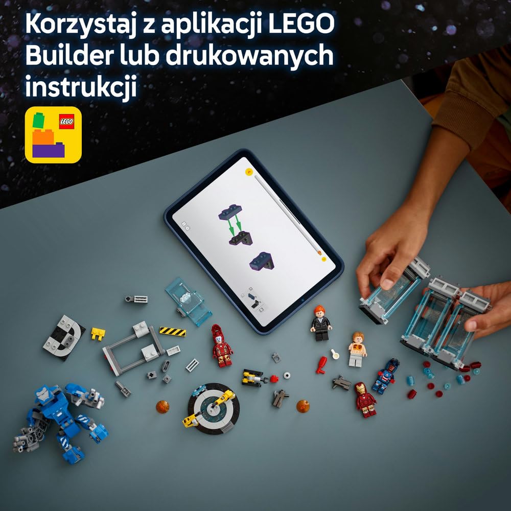 LEGO | Marvel Laboratorium Iron Mana: Zbrojownia 76315