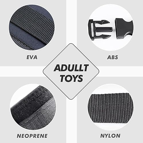 Miniatura 3 de BDSM - Juego de restricciones de cama sexuales para adultos, para parejas, correas de cama King resistentes al sexo, ataduras para piernas, brazos,