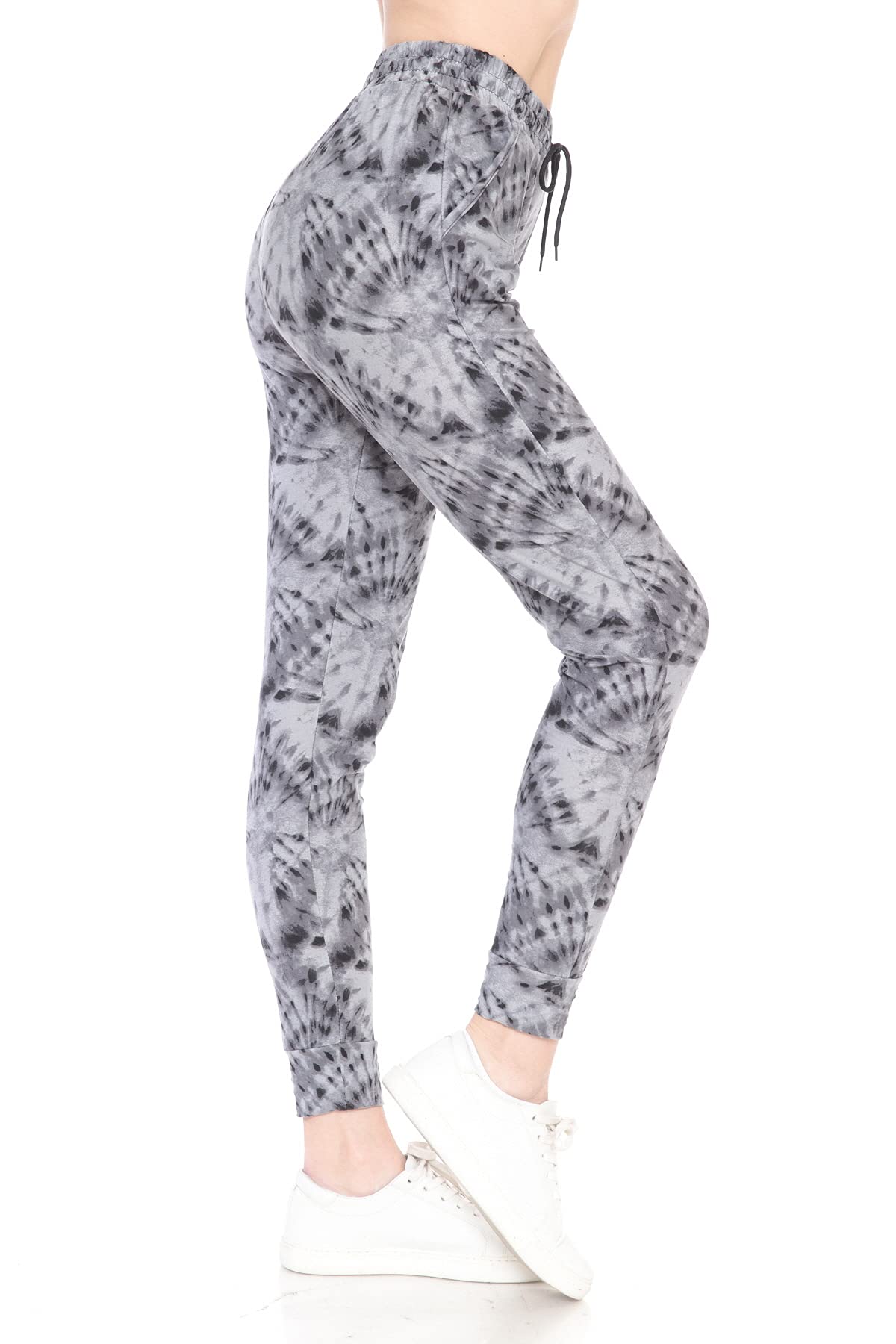 Leggings Depot Spodnie dresowe damskie, Tie Sand Dye, XL
