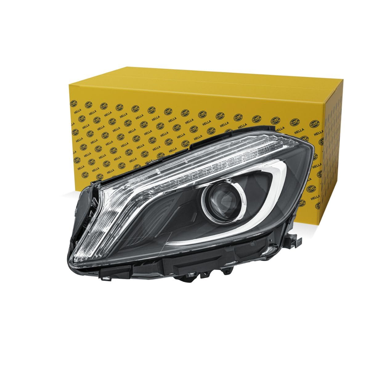 HELLA 1EX 010 818-351 LED/Bi-Xenon-Faro principal ECE - para circulación por la derecha - Delante, izquierda