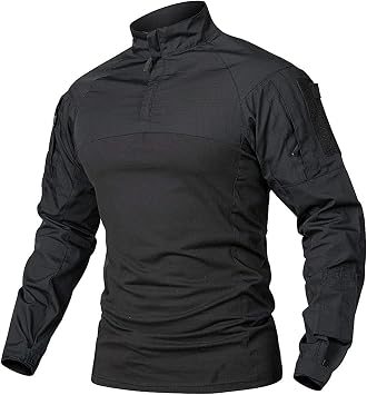 Tactical Combat Shirt Camo Long Sleeve 