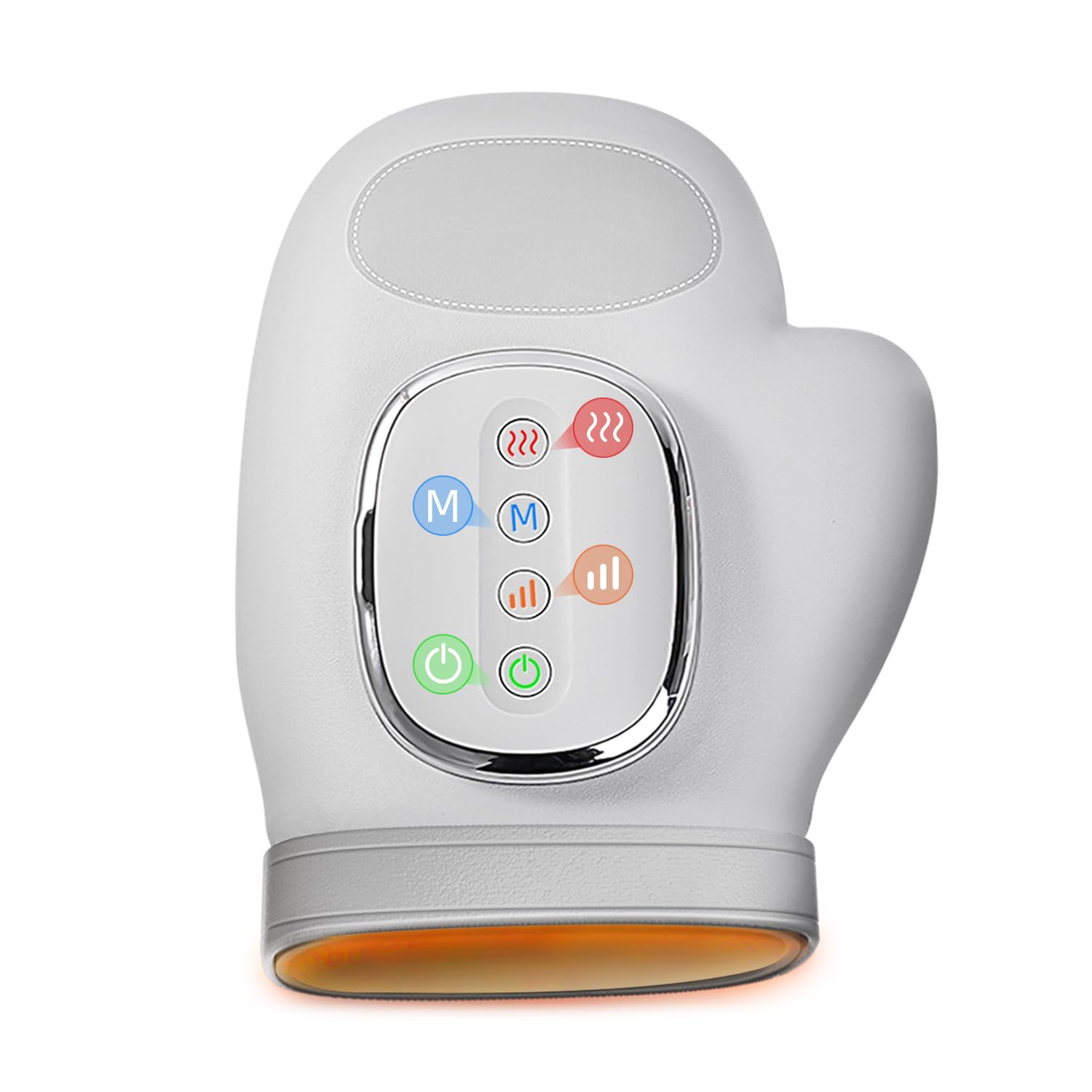 Hand Massager with Heat and Compression, For Arthritis and Carpal Tunnel Wrist Warmer Finger Massagers, Kneading Rollers Electric Cordless Portable