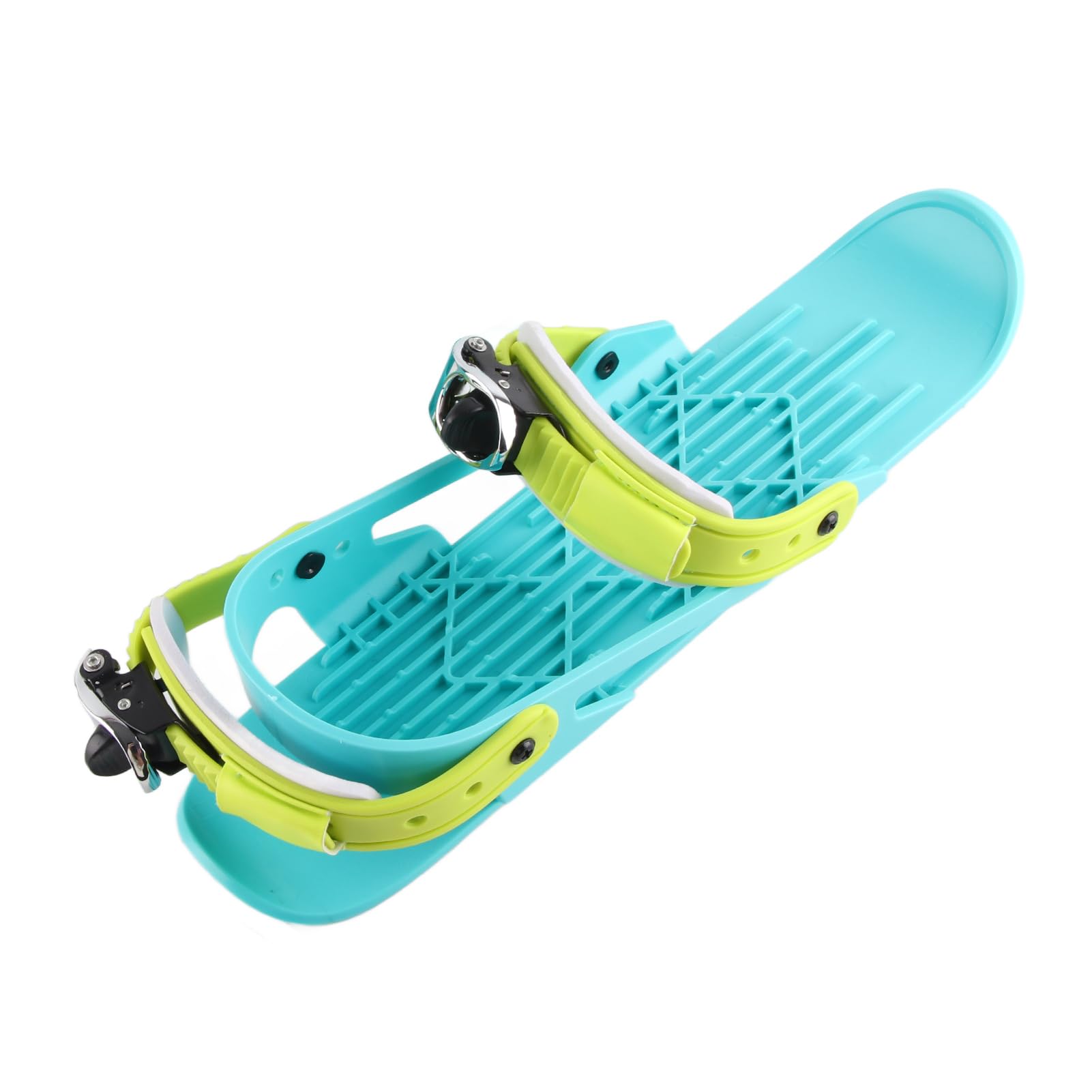 HEEPDD Mini skate de ski, facile à contrôler, à attacher aux bottes, facile à transporter, sangle réglable, patins de ski courts pour les descentes (noir HEEPDD Mini skate de ski, facile à contrôler, à attacher aux bottes, facile à transporter, sangle réglable, patins de ski courts pour les descentes (noir