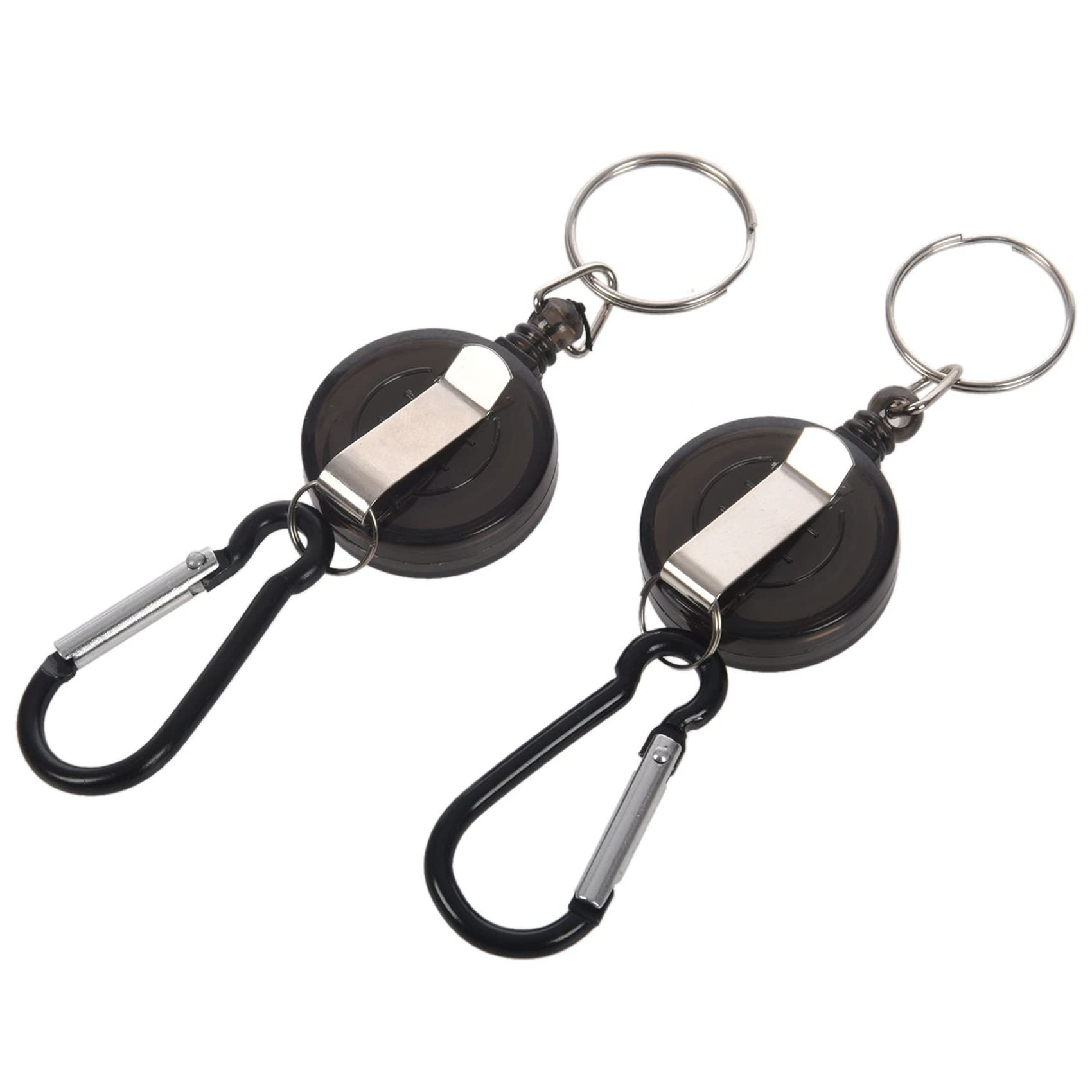 Lot De 10 Porte-passeport De Ski - Noir Transparent - Avec Cordon Et Clip De Ceinture - 56x38 Mm - Par Yoyo