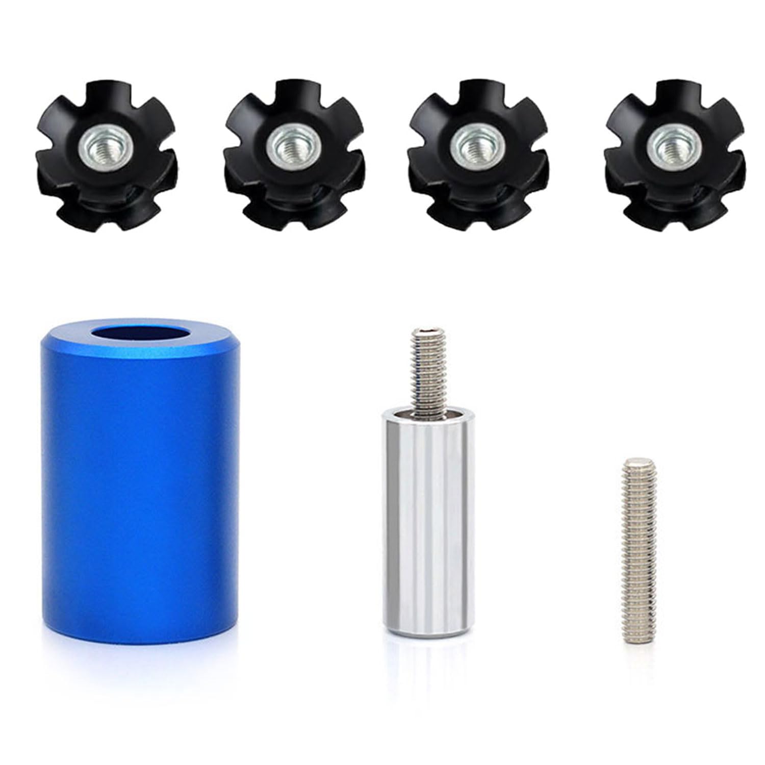 JOYOLA Bicycle Fork Star Nut Headset Bicycle Fork Star Nuts Setter Installation Nut Bicycle Installation Adjustment Repair Tool for 22.2, 25.4 and 28.6 mm