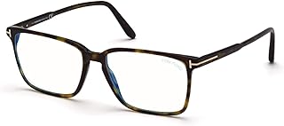 Tom Ford FT 5696-B BLUE BLOCK Dark Havana/Blue Filter 54/16/145 men Eyewear Frame