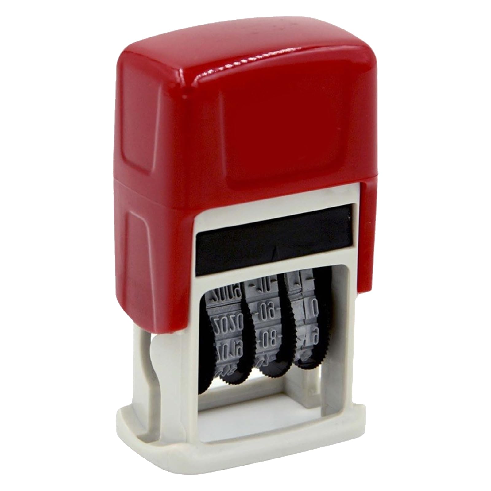 XuQiZZpp Multifunction English Date Stamp Adjustable Rubber Stamp Line Dater Number Roller Stamp Stamp Scrapbooking Stamp