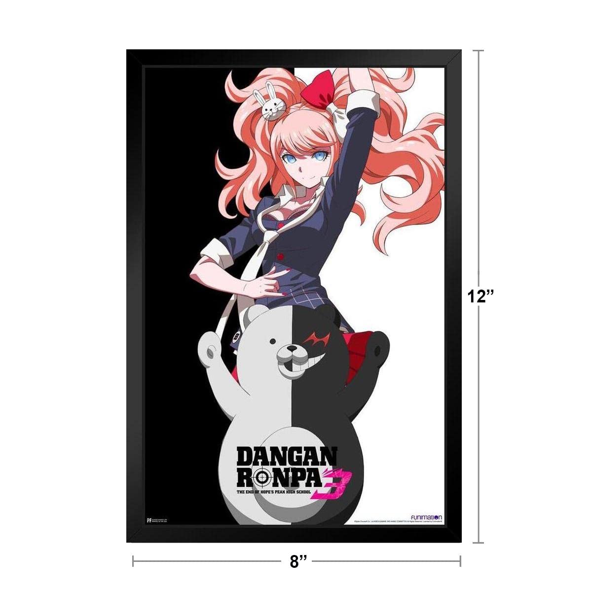 Amazon.co.jp: ダンガンロンパ モノクマ舞 ビデオゲームポスター