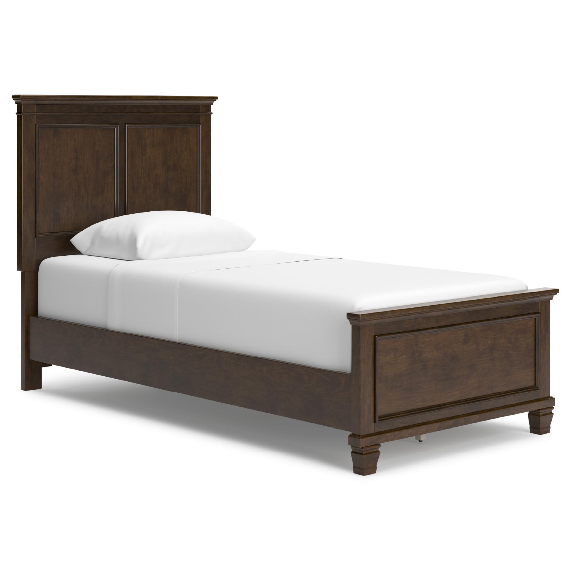 Signature Design by Ashley Twin Panel Bed, Danabrin, Brownish Cherry