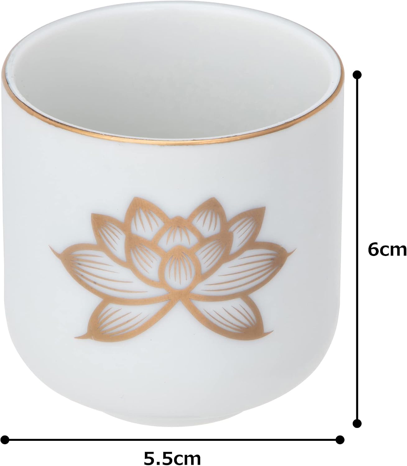 Tomatsu Shoten AM-TM638 Buddhist Altar, Golden Lotus 1.8, 6 Cups