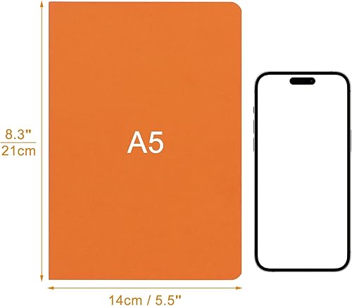 Miniatura 2 de ZCZN Paquete de 12 cuadernos coloridos en blanco a granel, diarios A5 con 12 colores, 60 páginas30 hojas, 8.3 x 5.5 pulgadas, papel liso, cuadernos