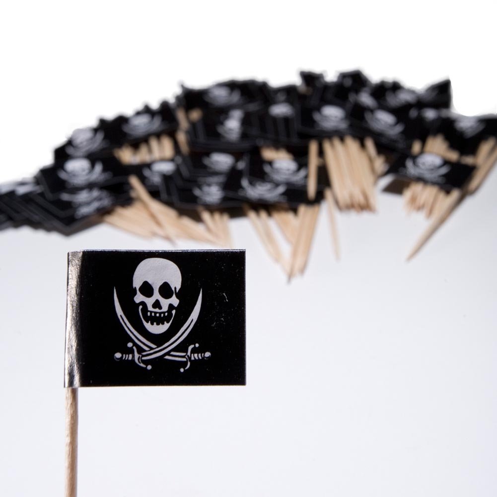 Deluxe Pirate Flag Picks