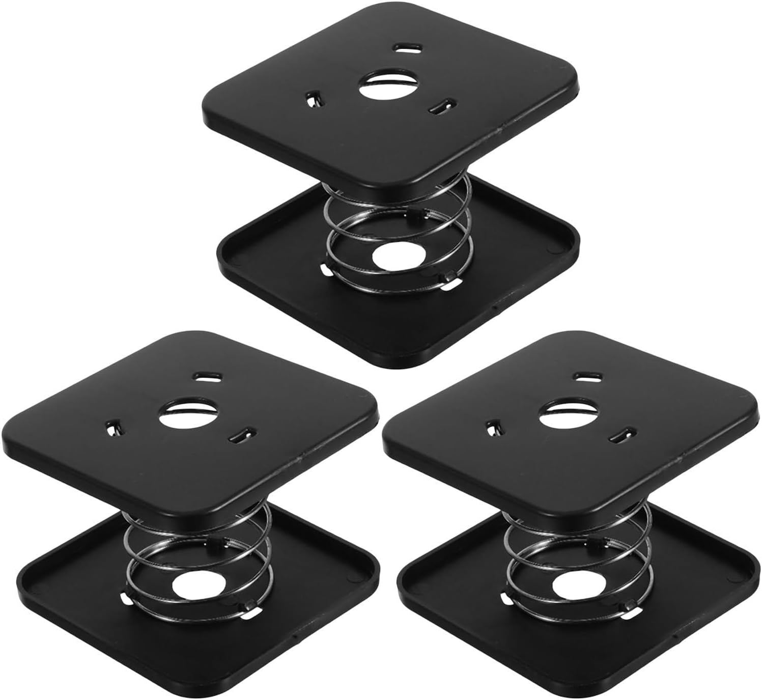 3pcs Tissue Box Spring Support Bracket with Automatic Lifting Function for Paper Towel Box, Compact Plastic Iron Design, Suitable for Kitchen and Commercial Settings