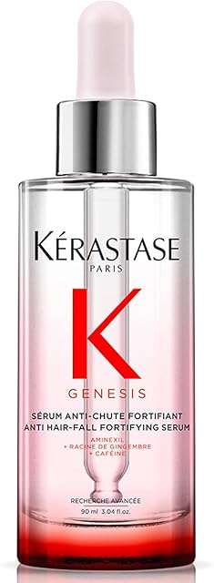 Kérastase Genesis, Nourishing & Fortifying Leave-In Conditioner, For Weakened Hair, With Ginger Root & Edelweiss Flower, Sérum Anti-Chute Fortifiant, 90ml