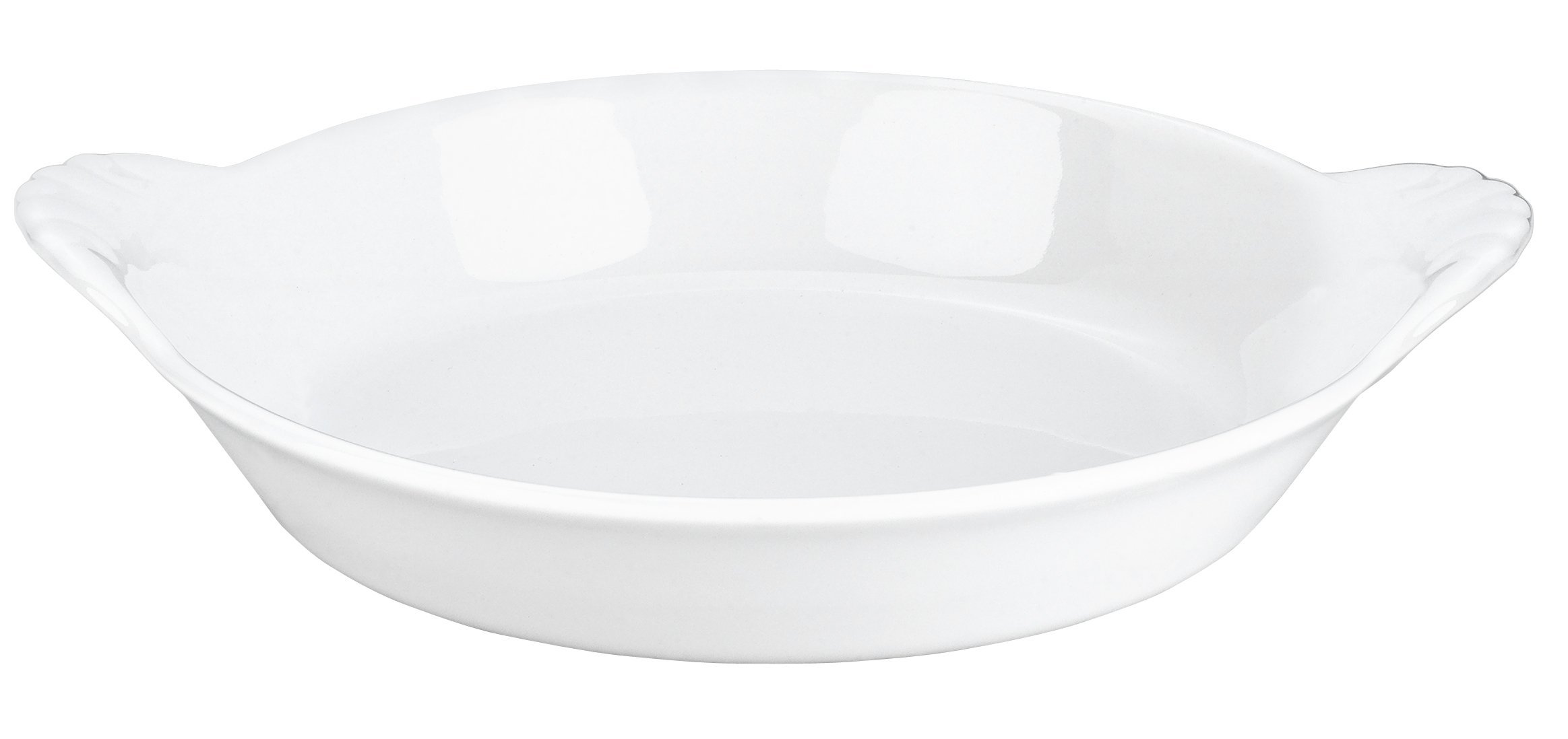 Plat rond en porcelaine Pillivuyt idéal pour vos brunchs et apéritifs dinatoires