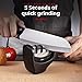 Outdoor Portable Knife Sharpener, Multifunctional Handheld Tungsten Steel Sharpening Tool for Kitchen & Hunting, Afilador de Cuchillos, Removable & Quick Blade Sharpener (B)