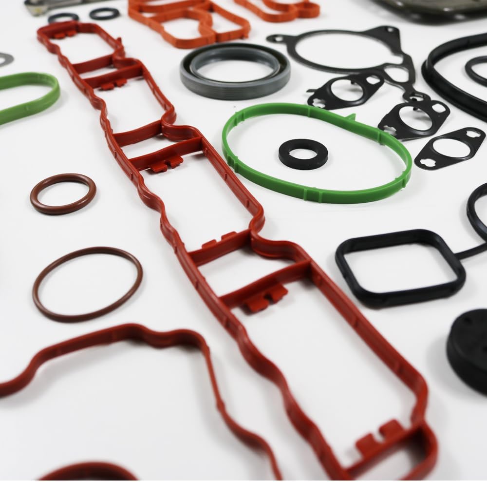 Engine Head Gasket with Timing Chain Cover Oil Cooler Rebuild Kit for A3 A4 A5