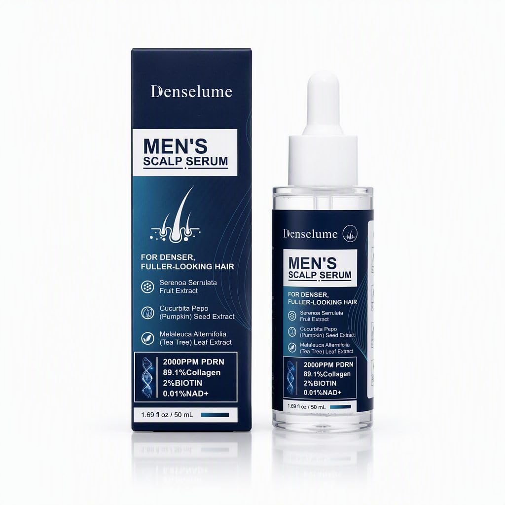 Men's Hair Thickening Serum with 2000ppm PDRN & Biotin, 50ml