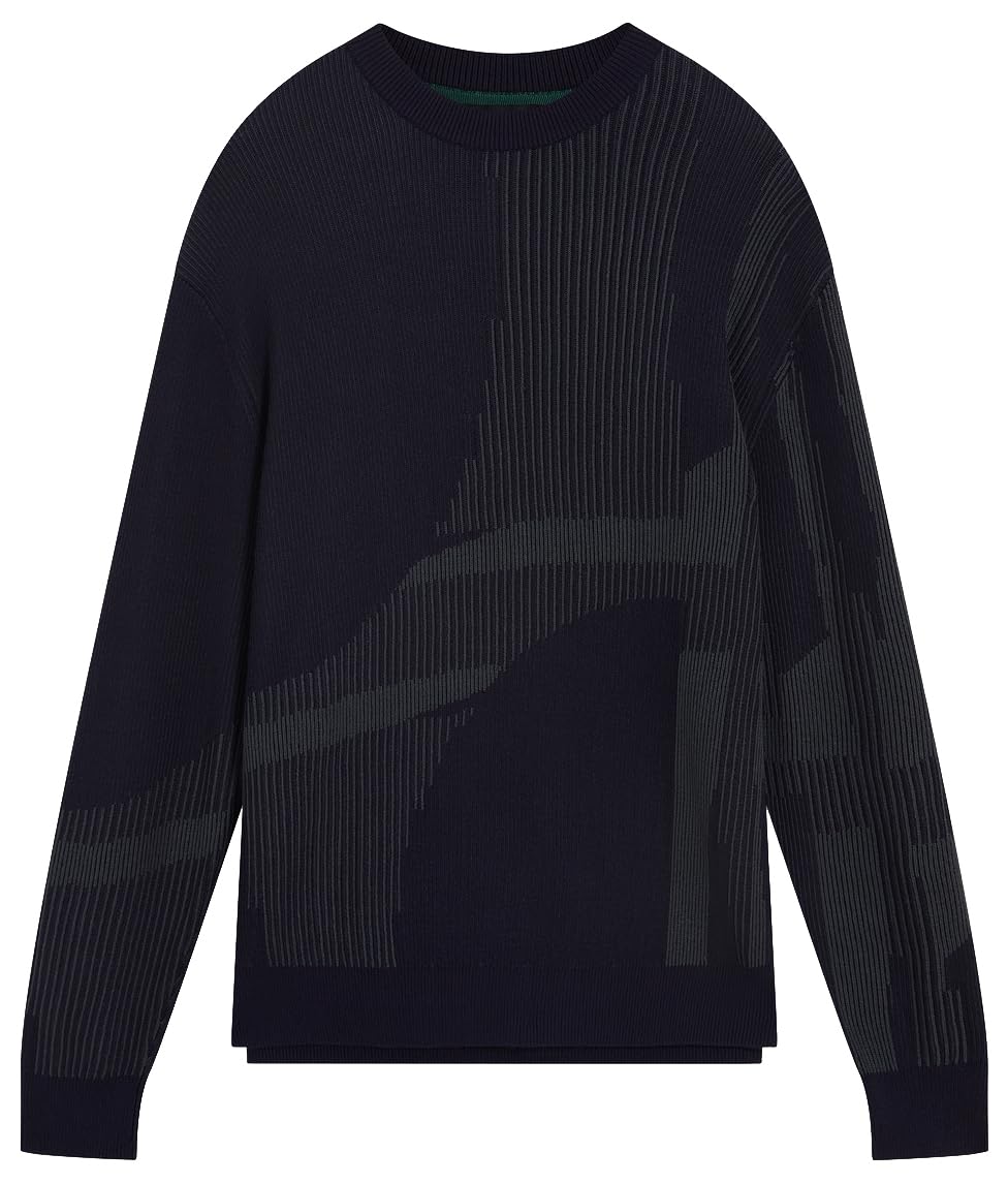 Ted Baker Men's 2808161 Shrug Sweater, Navy, 16