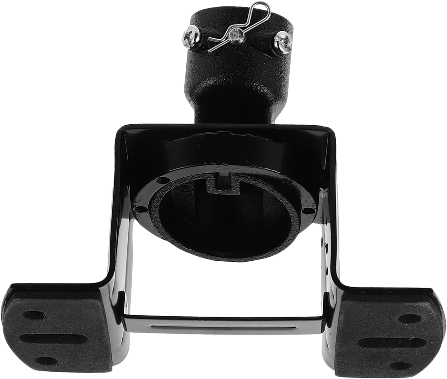 jojofuny Ceiling Fan Bracket and Hanging Mount Adapter Metal Support Kit for Sloped Ceilings Light Fixture Mounting Compatible for Home Repair